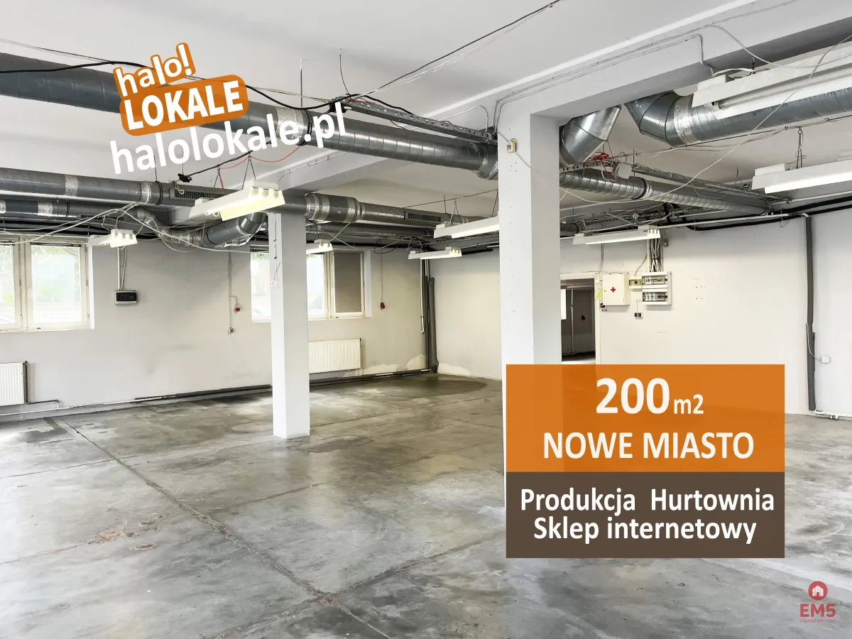 220m2 handel, produkcja, usługi