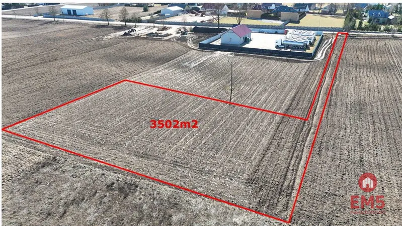 Działka 0,35 ha w Bród Mały – idealna pod budowewe