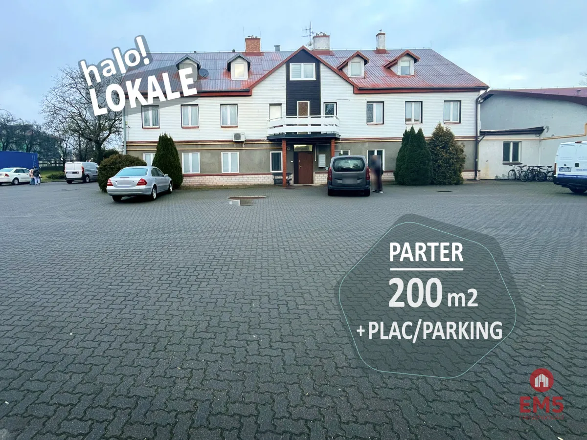 Świetna lokalizacja, duży parking