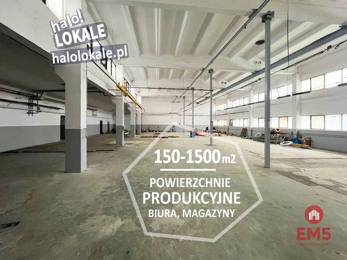 Hale produkcyjne, magazyny, biura