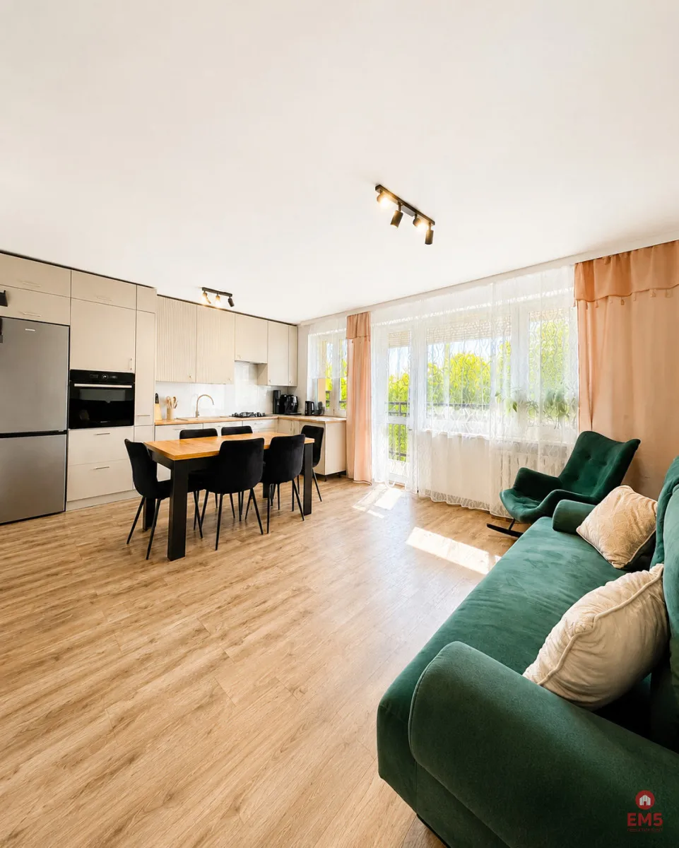 2-pokojowe mieszkanie w centrum miasta - 46 m²
