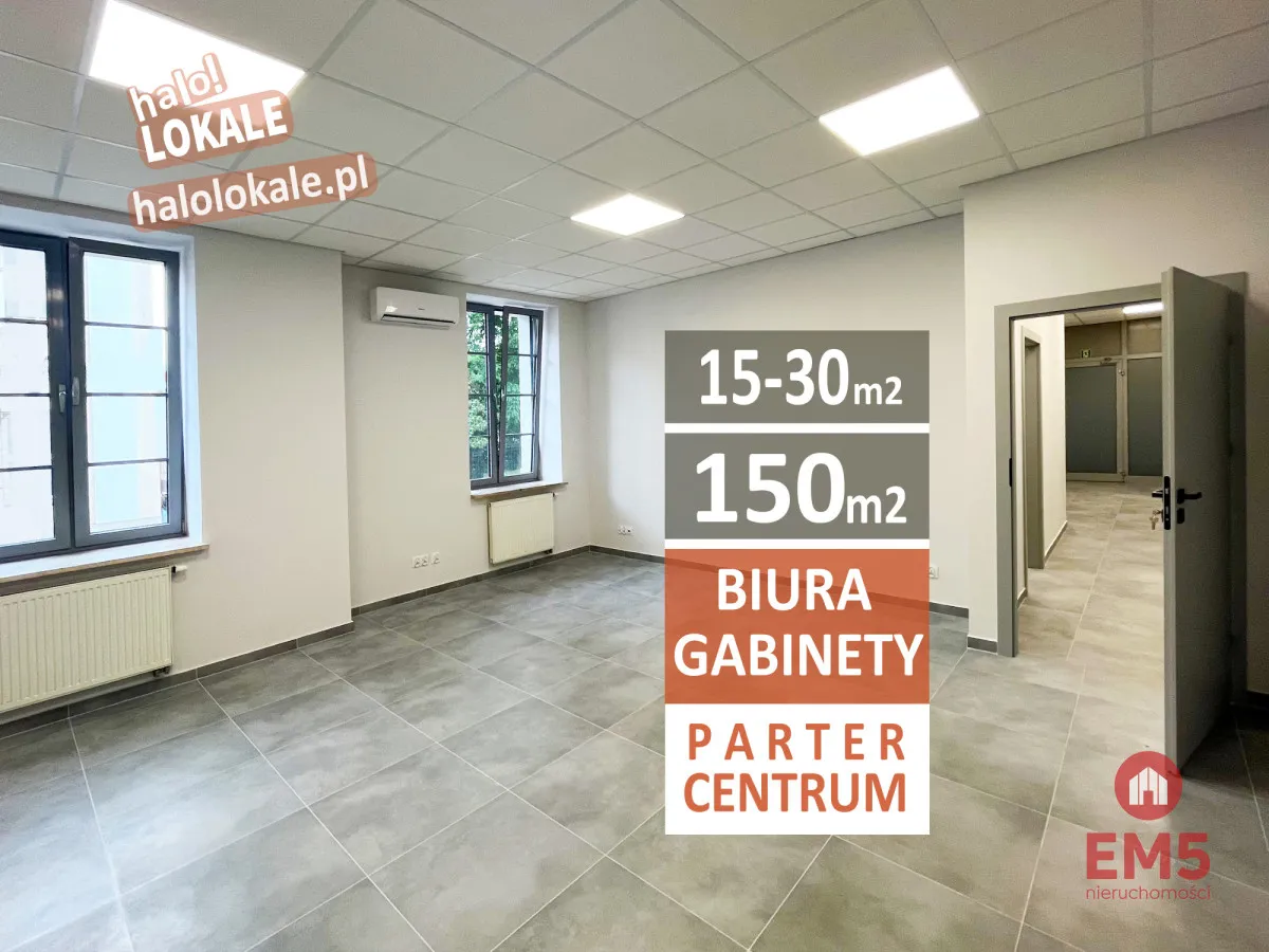 Biura, gabinety w centrum, parter