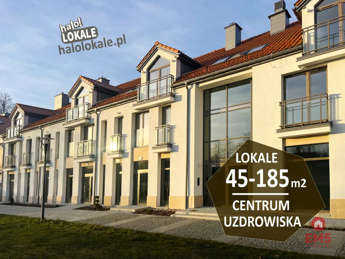 Supraśl. Lokale w centrum uzdrowiska.
