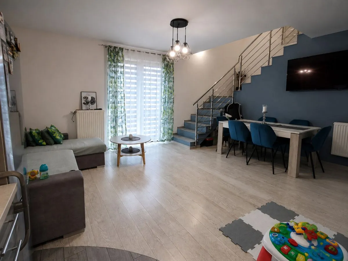 Dwupoziomowy apartament z garażem–Augustów