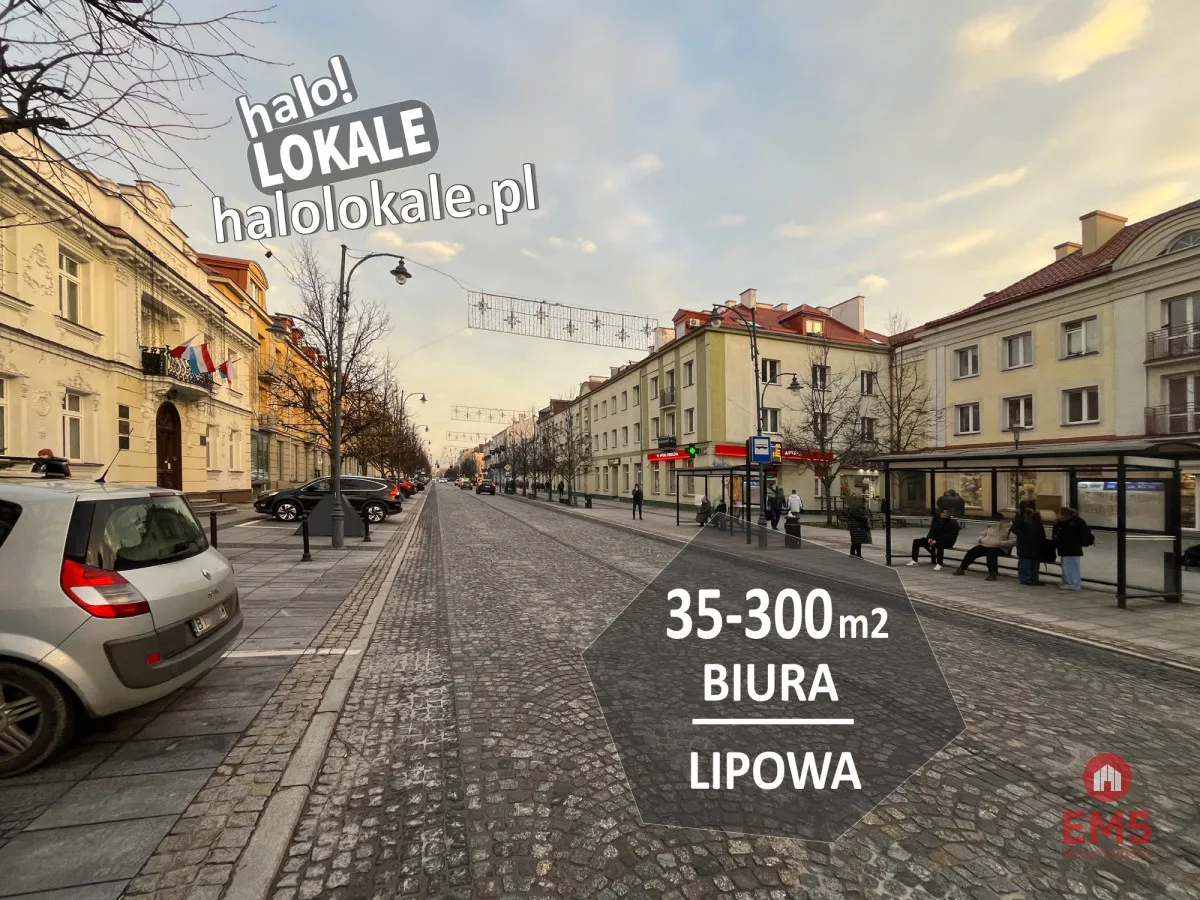 Lokale biurowe na Lipowej 60-300m2