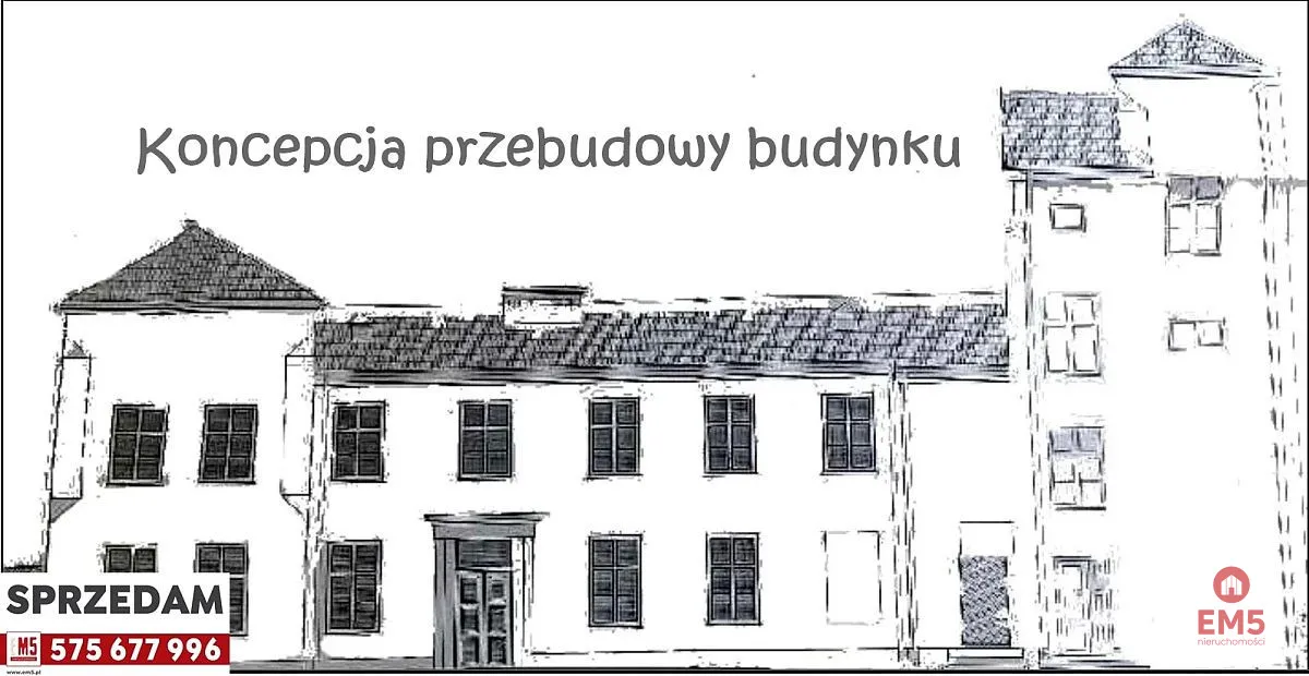 Kamienica w Centrum z koncepcją rozbudowy