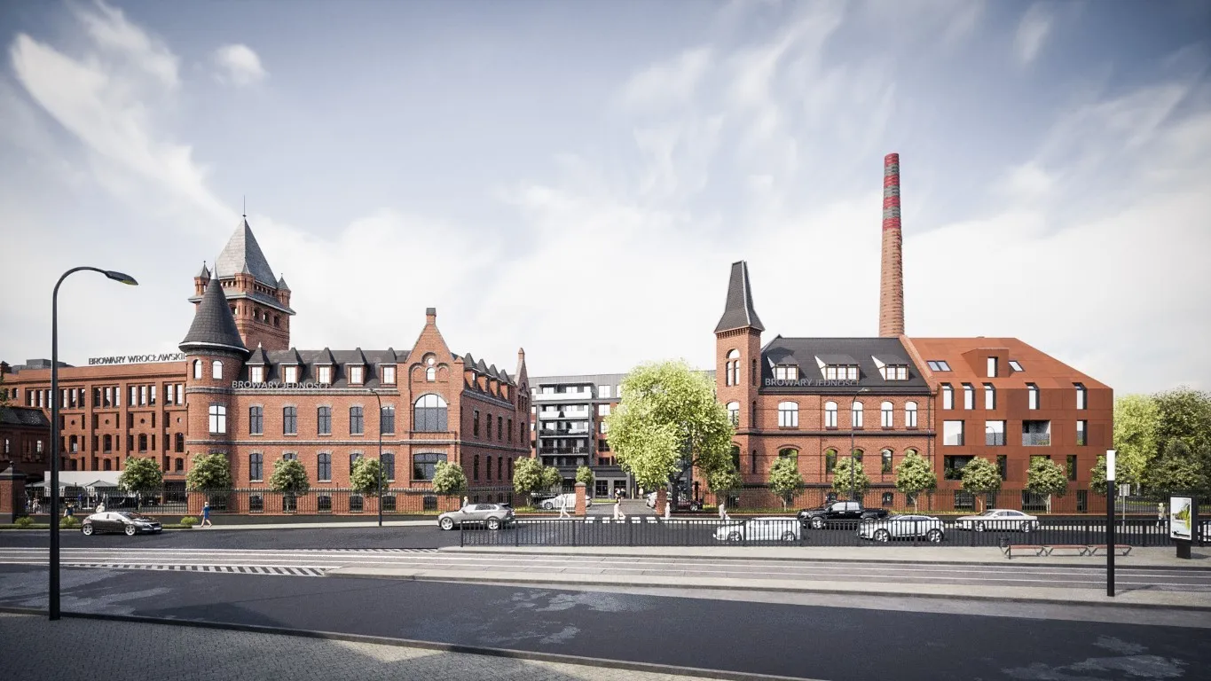 Rynek pierwotny Browar Jedności w Wrocław.